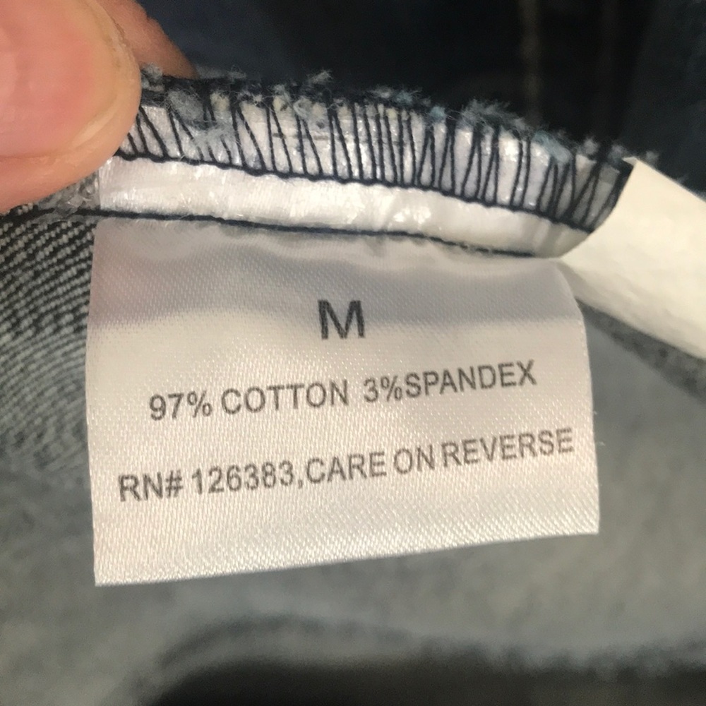 Zenim Denim Blue Top Coat Jacket - Picture 5 of 6